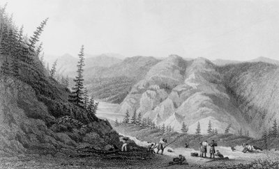 View on the Barren Lands by Edward Francis Finden